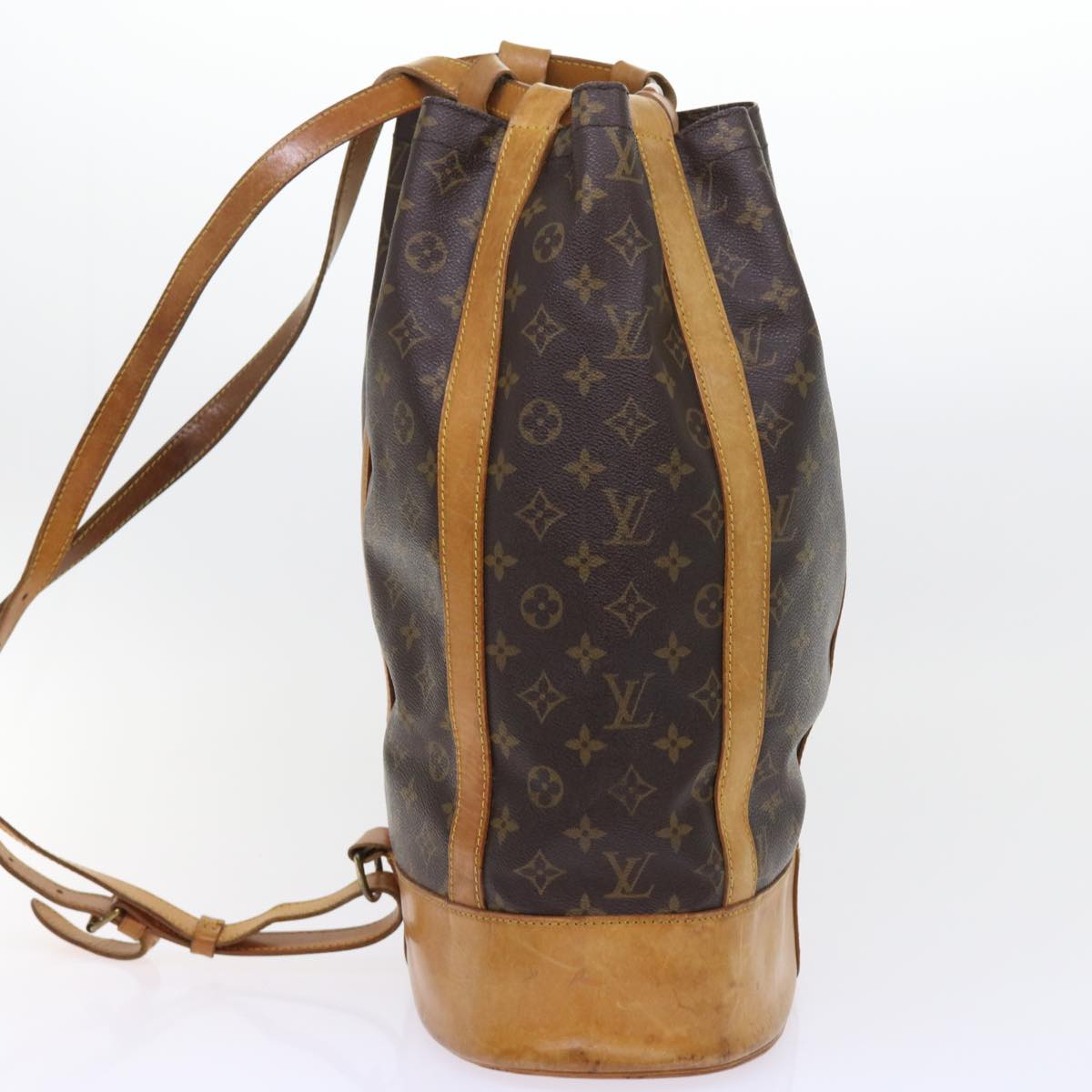 LOUIS VUITTON Monogram Randonnee GM Shoulder Bag M42244 LV Auth bs8874