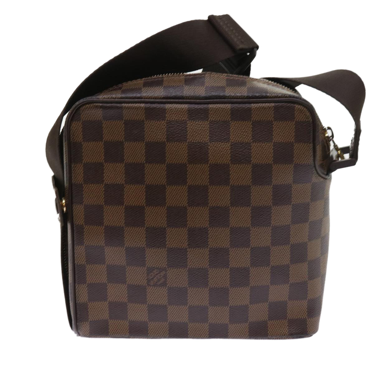 LOUIS VUITTON Damier Ebene Olaf PM Shoulder Bag N41442 LV Auth bs8919