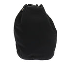 PRADA Pouch Nylon Black Auth bs8923-1