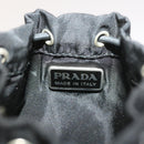 PRADA Pouch Nylon Black Auth bs8923-12
