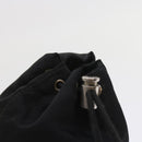 PRADA Pouch Nylon Black Auth bs8923-4