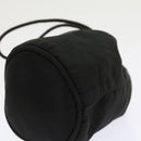 PRADA Pouch Nylon Black Auth bs8923-7