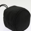 PRADA Pouch Nylon Black Auth bs8923-8