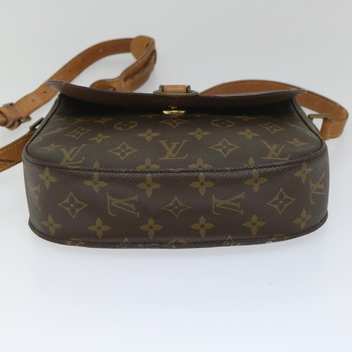 LOUIS VUITTON Monogram Saint Cloud GM Shoulder Bag M51242 LV Auth bs8936