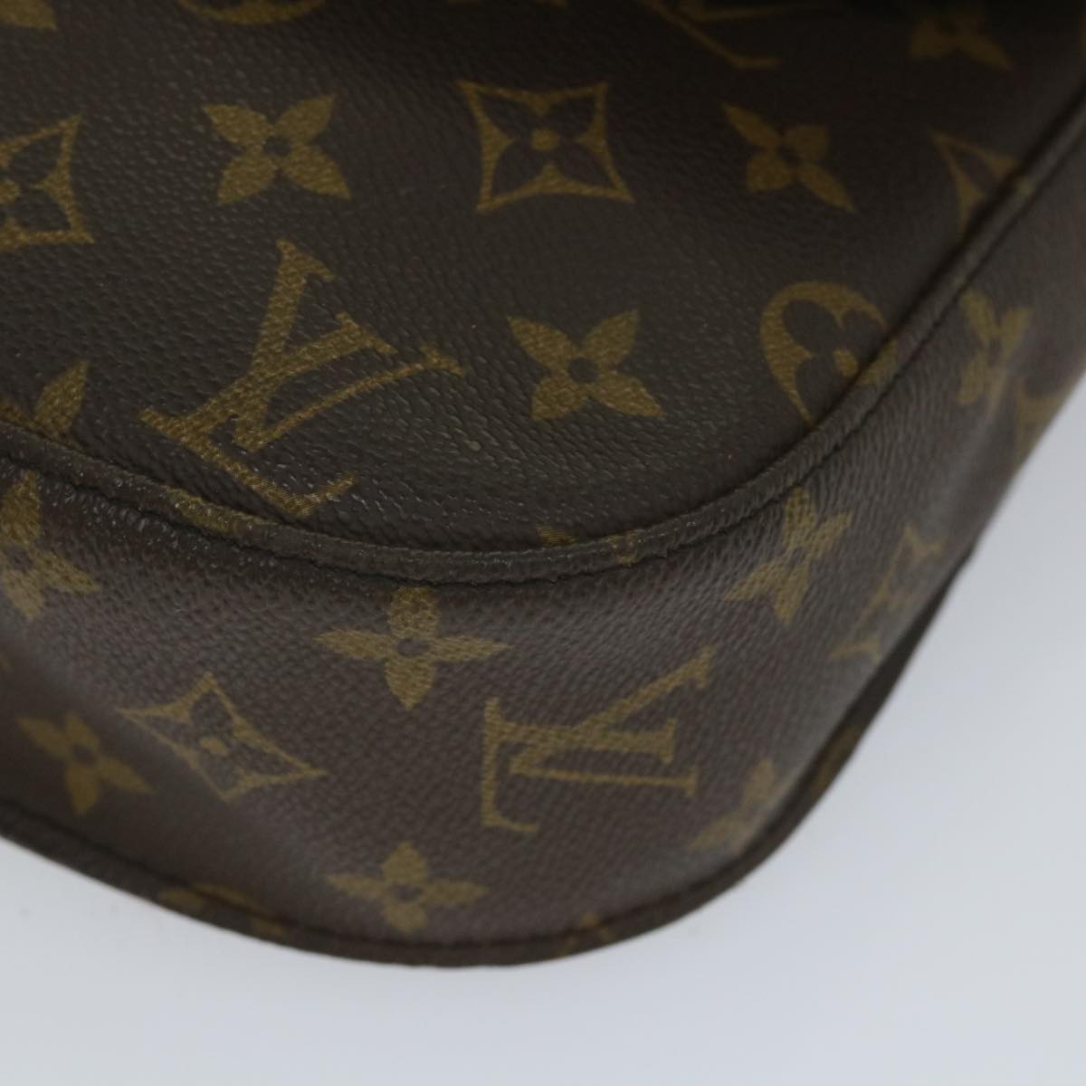 LOUIS VUITTON Monogram Saint Cloud GM Shoulder Bag M51242 LV Auth bs8936