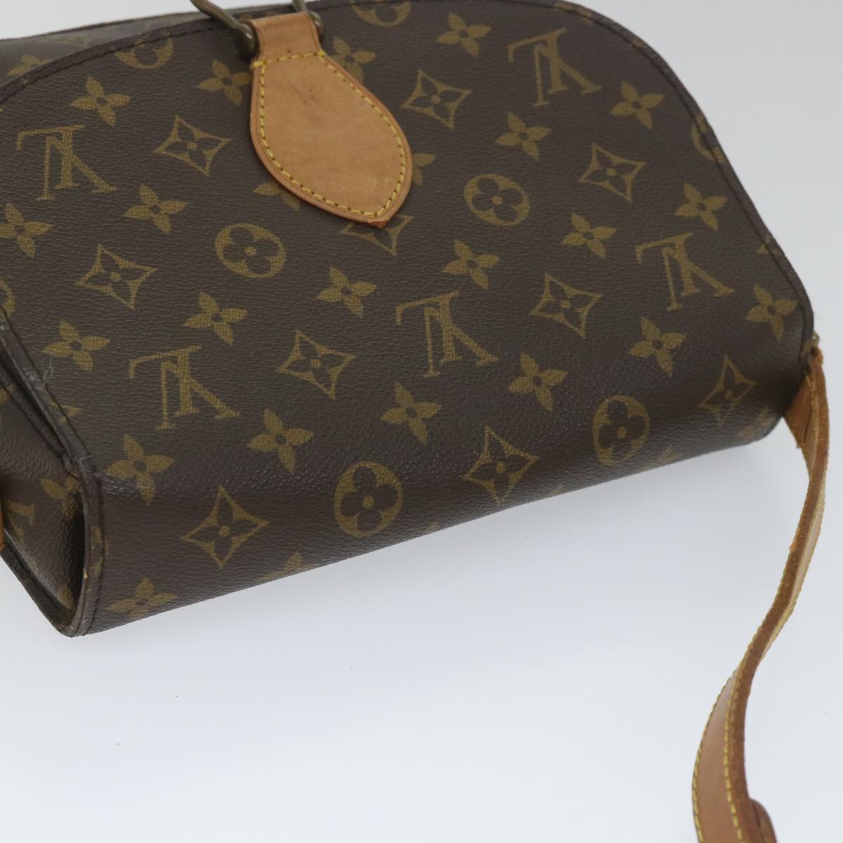 LOUIS VUITTON Monogram Saint Cloud GM Shoulder Bag M51242 LV Auth bs8936