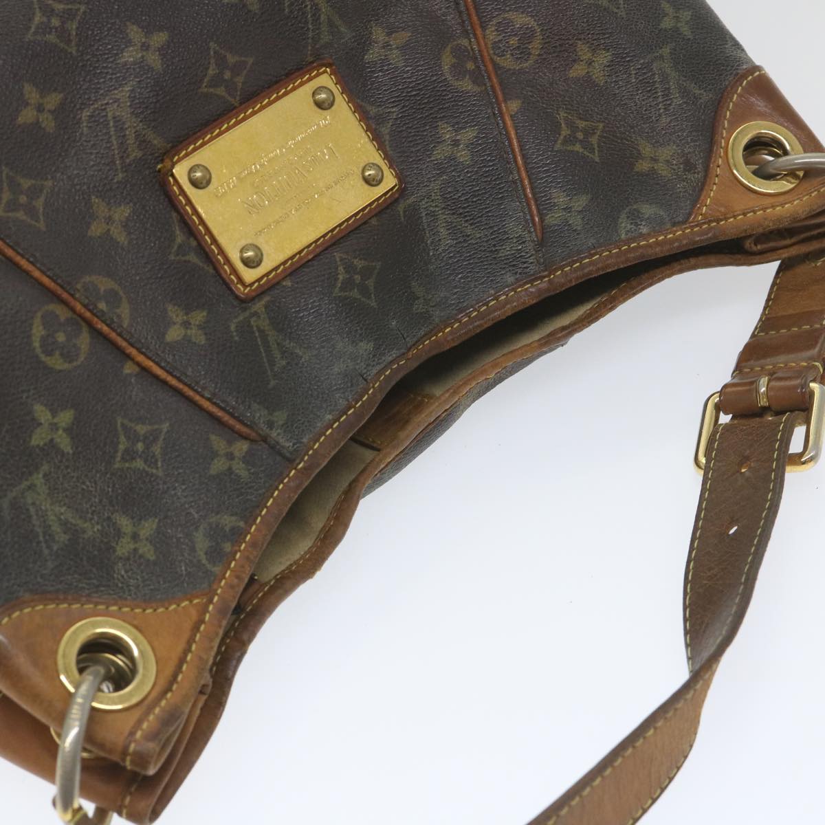 LOUIS VUITTON Monogram Galliera PM Shoulder Bag M56382 LV Auth bs8942