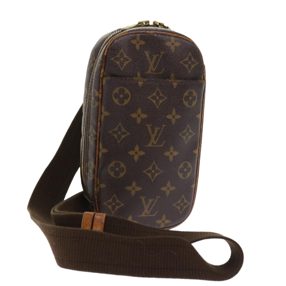 LOUIS VUITTON Monogram Pochette Gange Shoulder Bag M51870 LV Auth bs8947