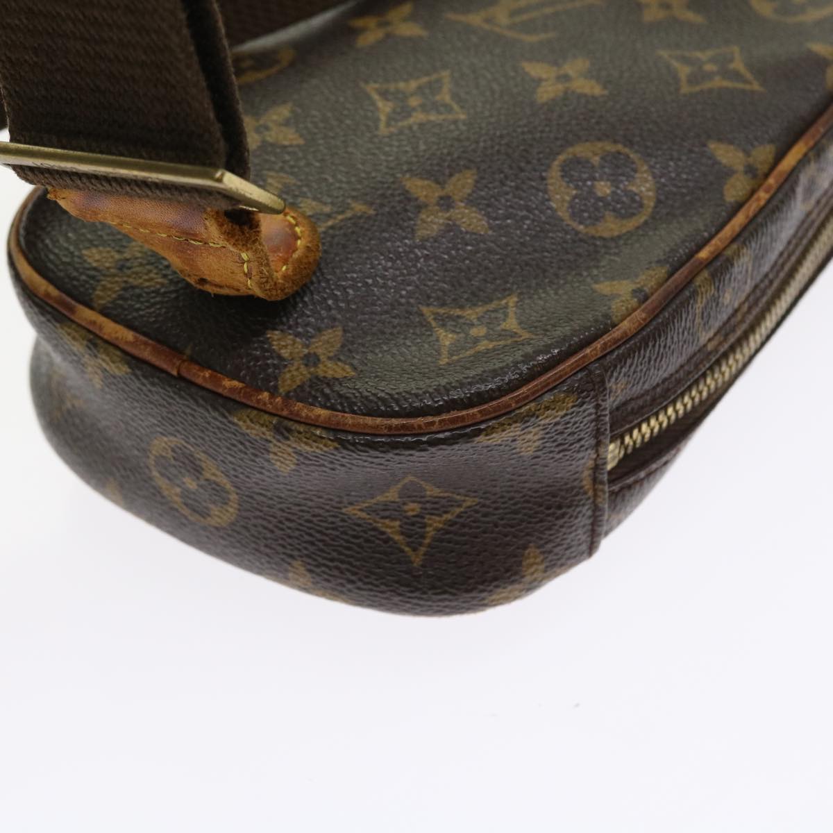 LOUIS VUITTON Monogram Pochette Gange Shoulder Bag M51870 LV Auth bs8947