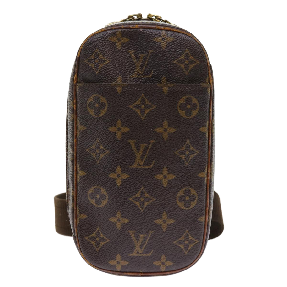 LOUIS VUITTON Monogram Pochette Gange Shoulder Bag M51870 LV Auth bs8947