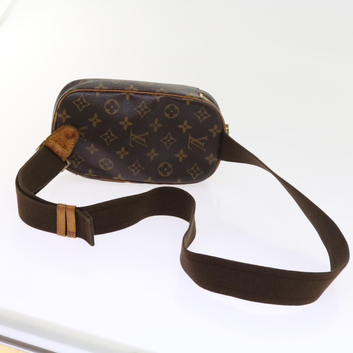 LOUIS VUITTON Monogram Pochette Gange Shoulder Bag M51870 LV Auth bs8947