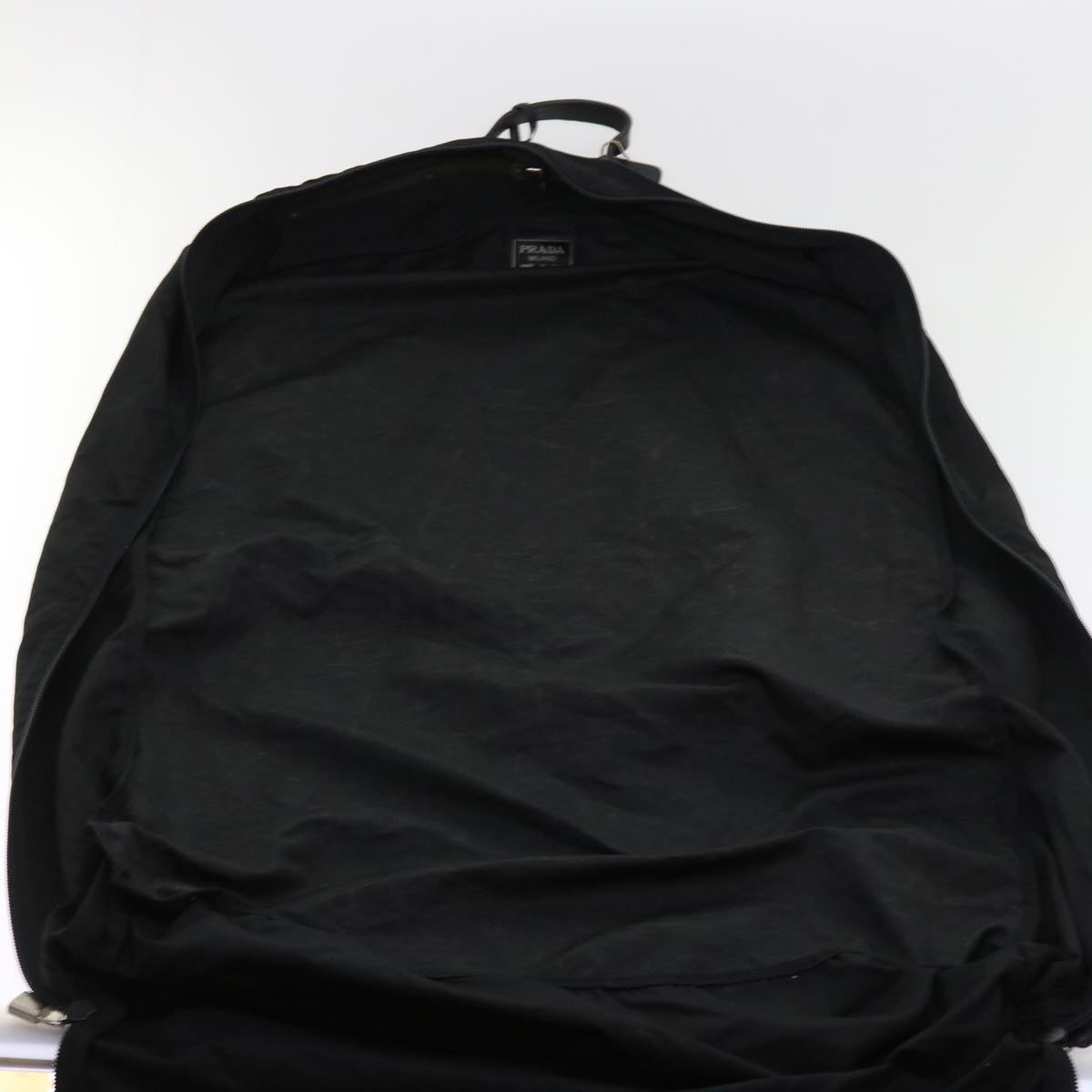 PRADA Garment Cover Nylon Black Auth bs8949
