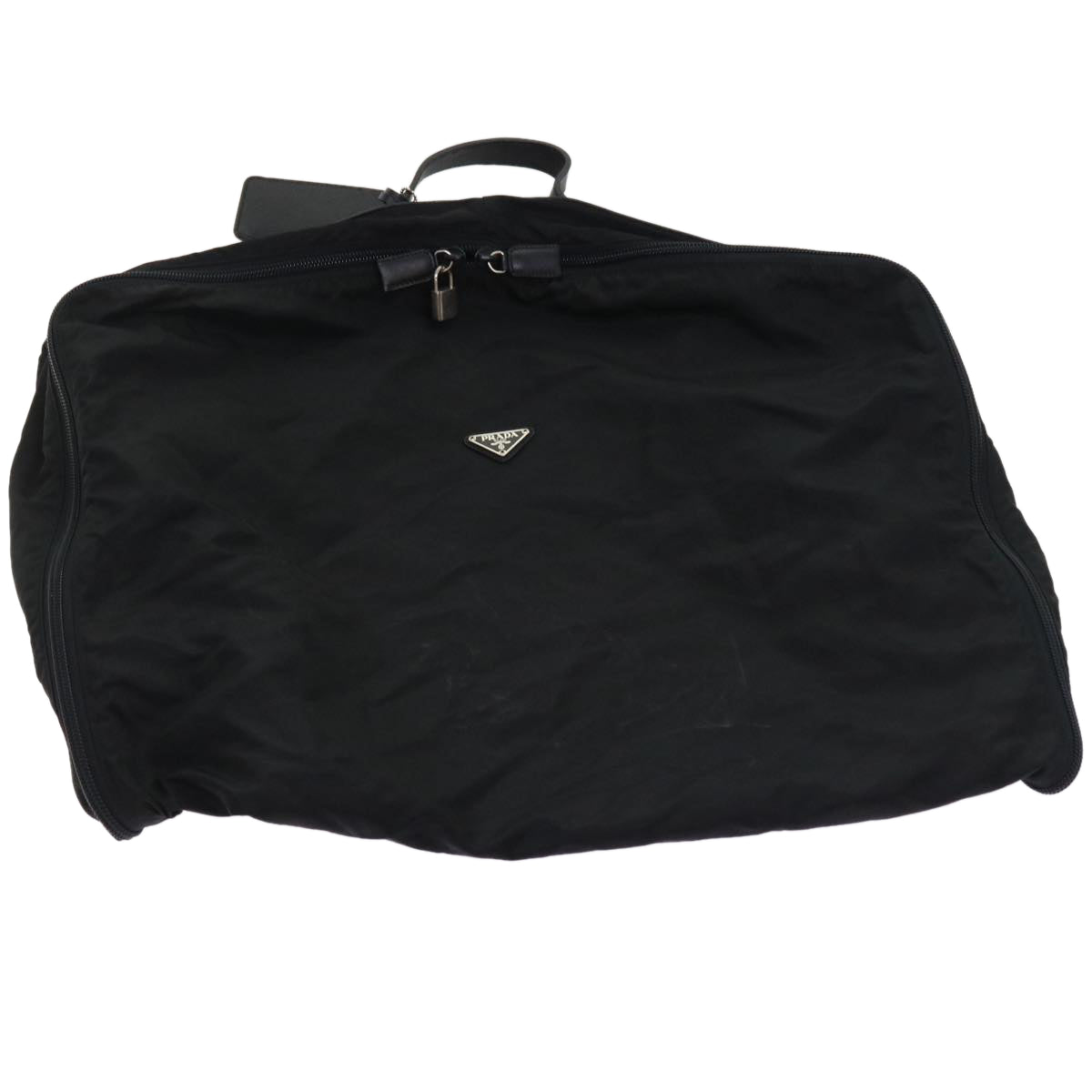 PRADA Garment Cover Nylon Black Auth bs8949 - 0