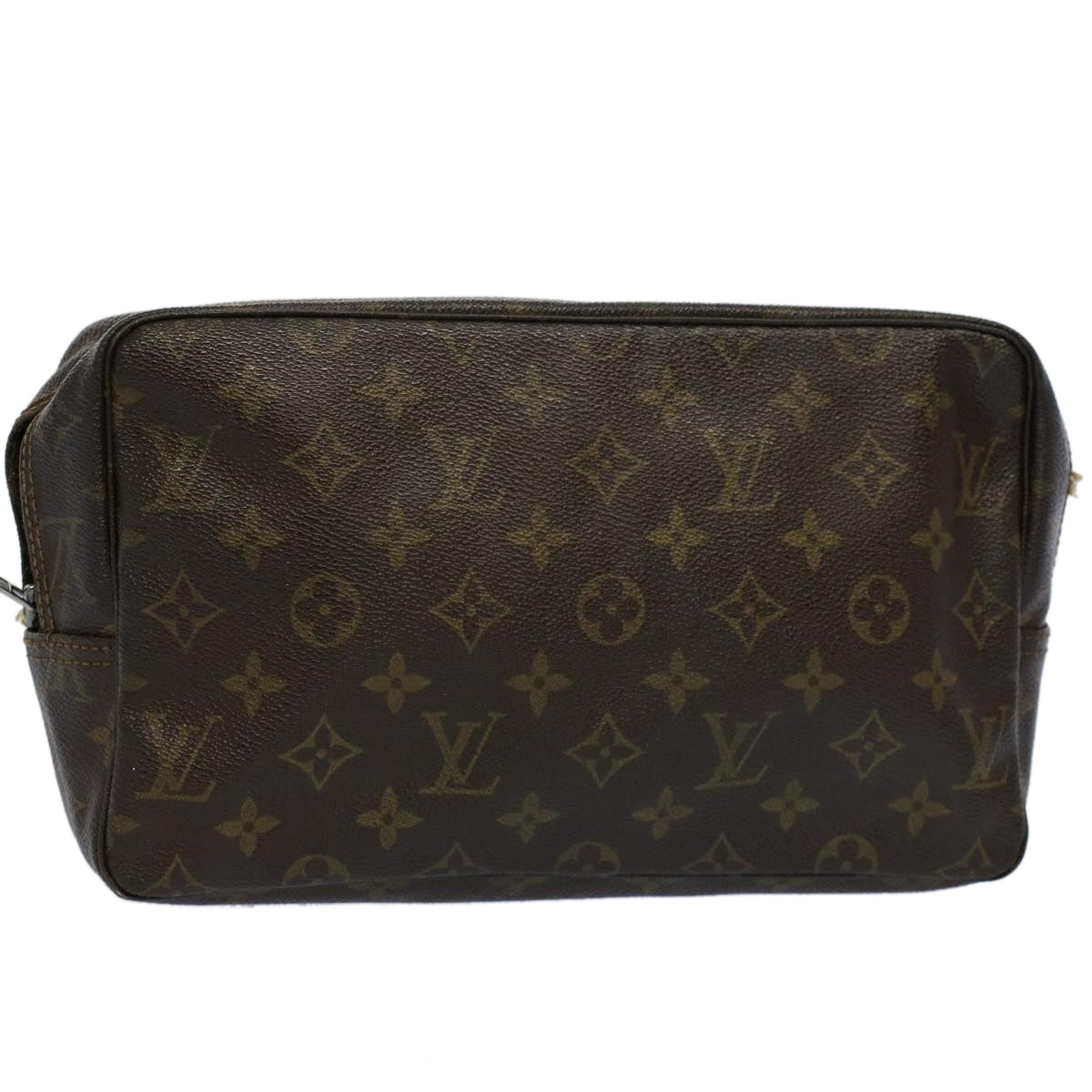 LOUIS VUITTON Monogram Trousse Toilette 28 Clutch Bag M47522 LV Auth bs8962