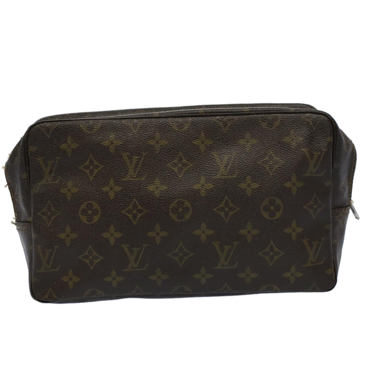 LOUIS VUITTON Monogram Trousse Toilette 28 Clutch Bag M47522 LV Auth bs8962