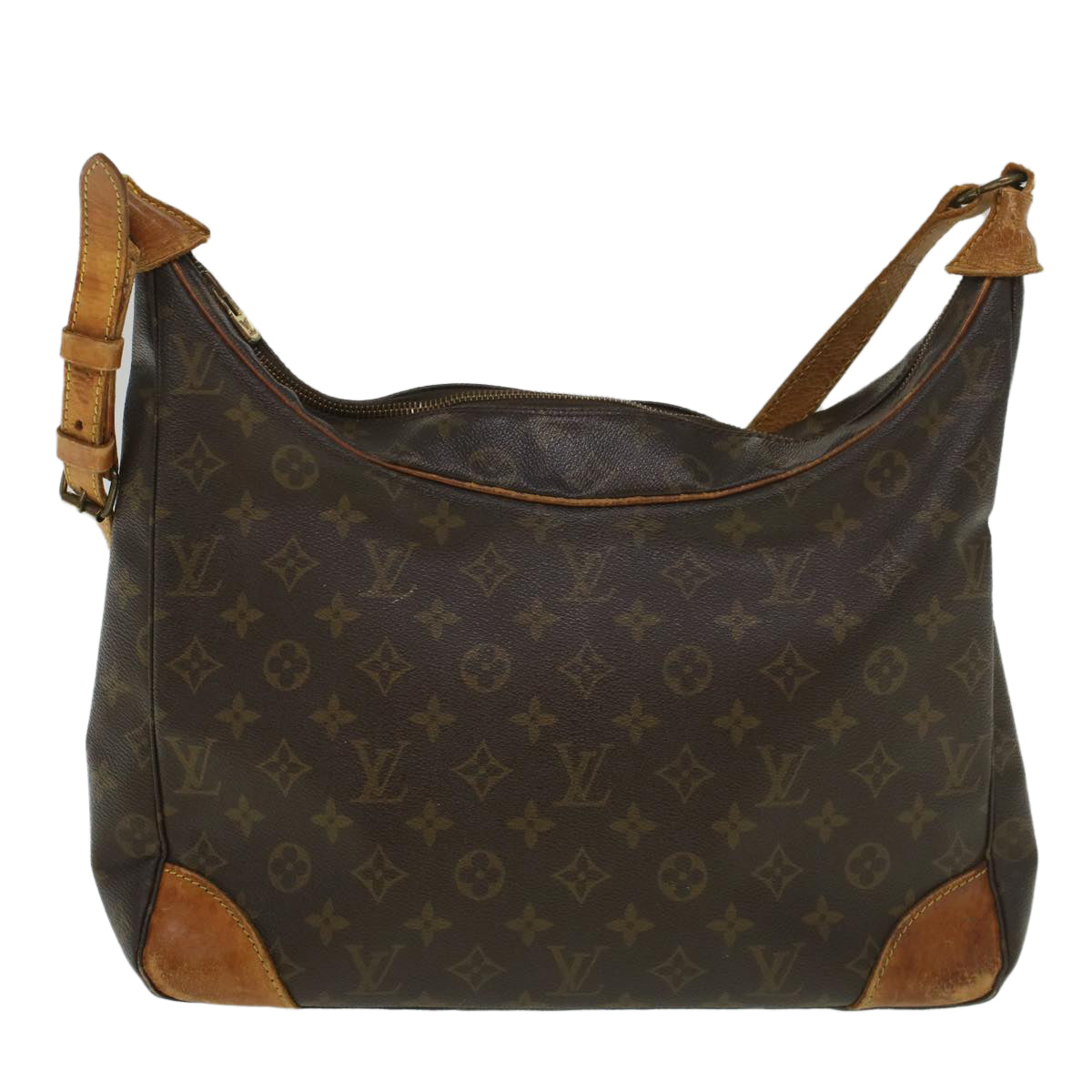 LOUIS VUITTON Monogram Boulogne 35 Shoulder Bag M51260 LV Auth bs8967