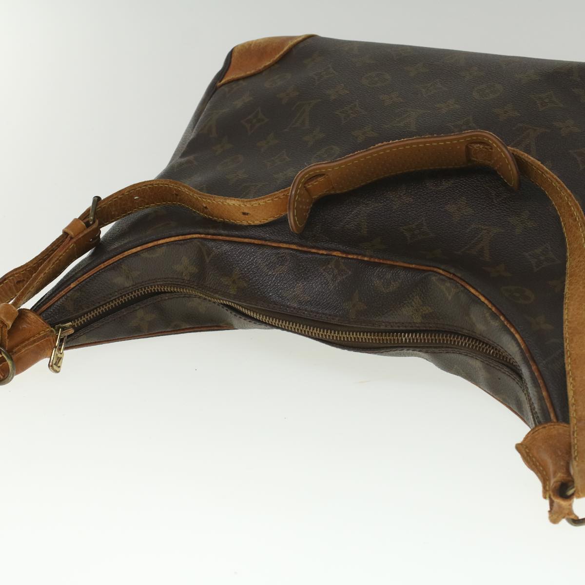 LOUIS VUITTON Monogram Boulogne 35 Shoulder Bag M51260 LV Auth bs8967