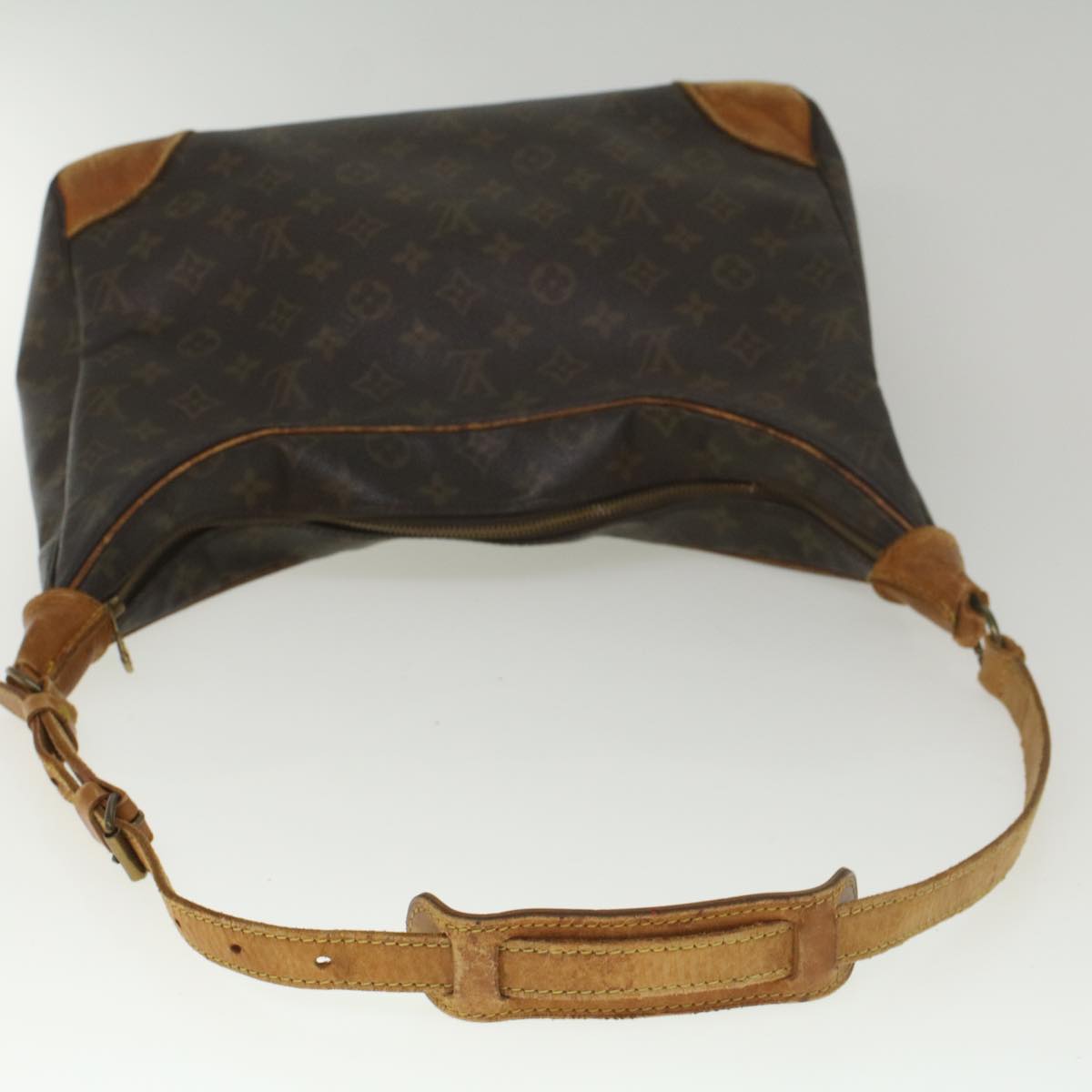 LOUIS VUITTON Monogram Boulogne 35 Shoulder Bag M51260 LV Auth bs8967