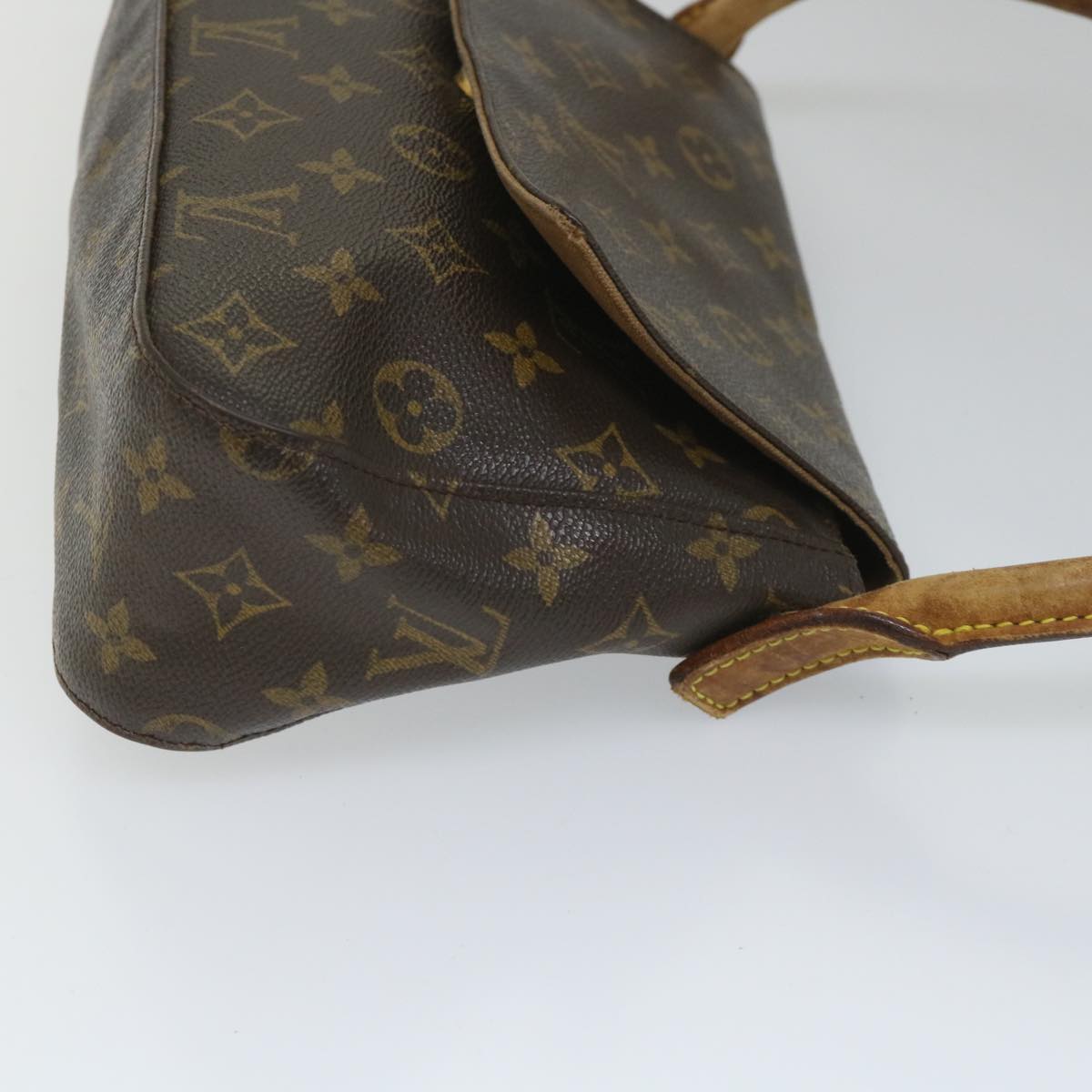 LOUIS VUITTON Monogram Mini Looping Shoulder Bag M51147 LV Auth bs9002