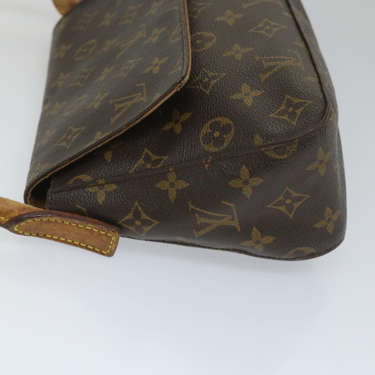 LOUIS VUITTON Monogram Mini Looping Shoulder Bag M51147 LV Auth bs9002