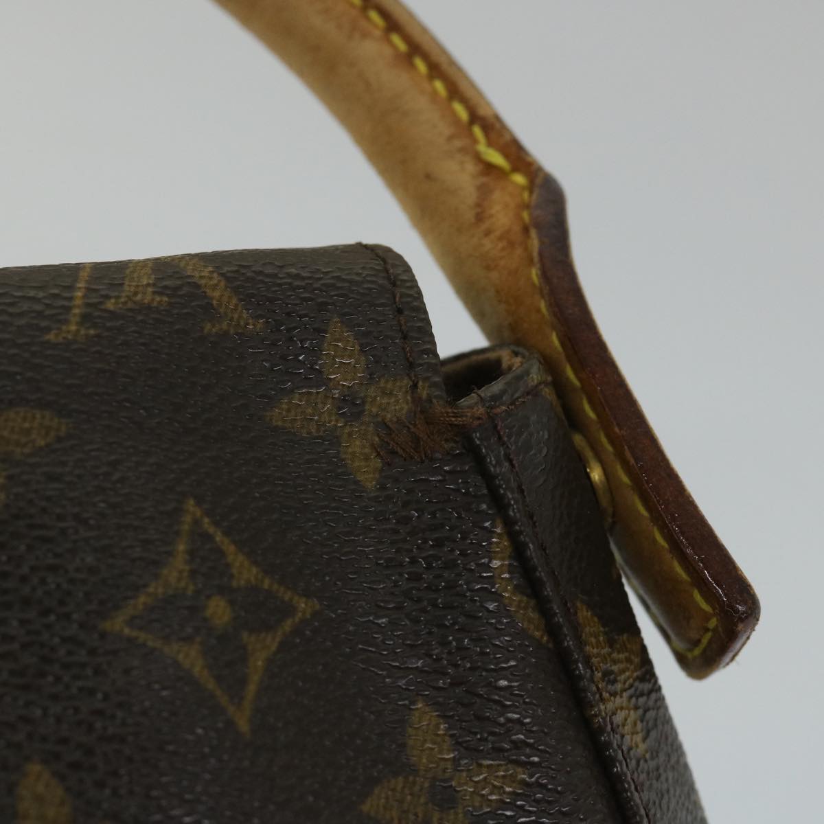 LOUIS VUITTON Monogram Mini Looping Shoulder Bag M51147 LV Auth bs9002