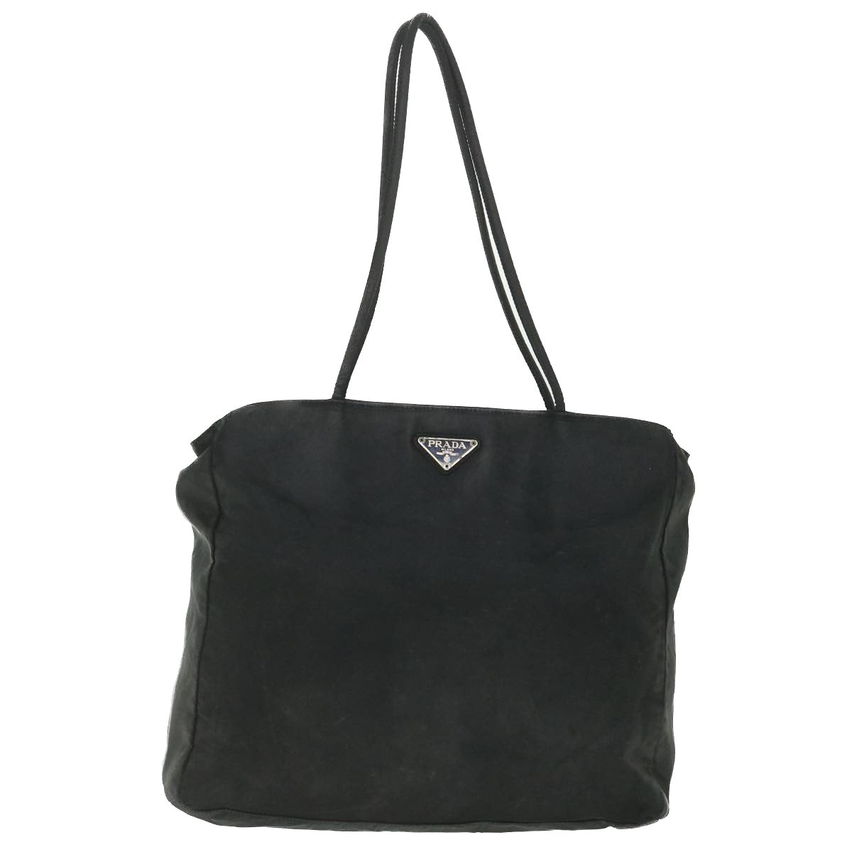 PRADA Shoulder Bag Nylon Black Auth bs9005