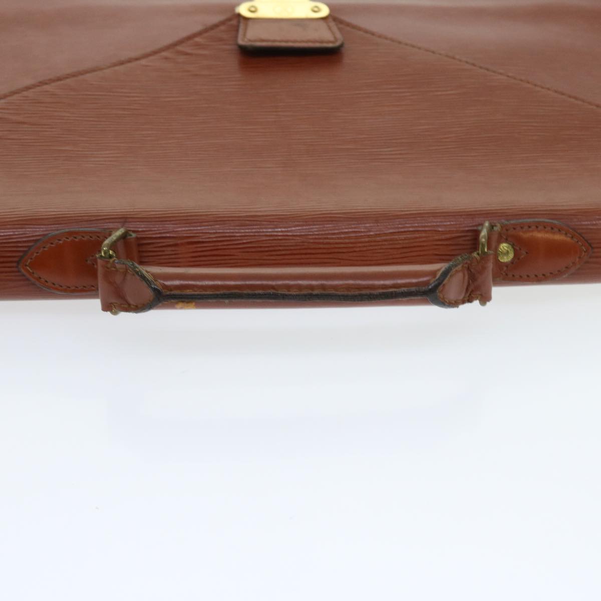 LOUIS VUITTON Epi Serviette Conseiller Briefcase Brown M54423 LV Auth bs9034