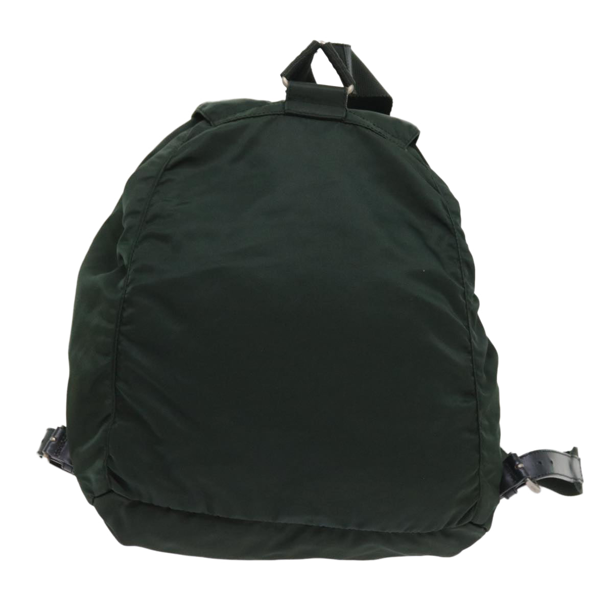 PRADA Backpack Nylon Green Auth bs9039 - 0