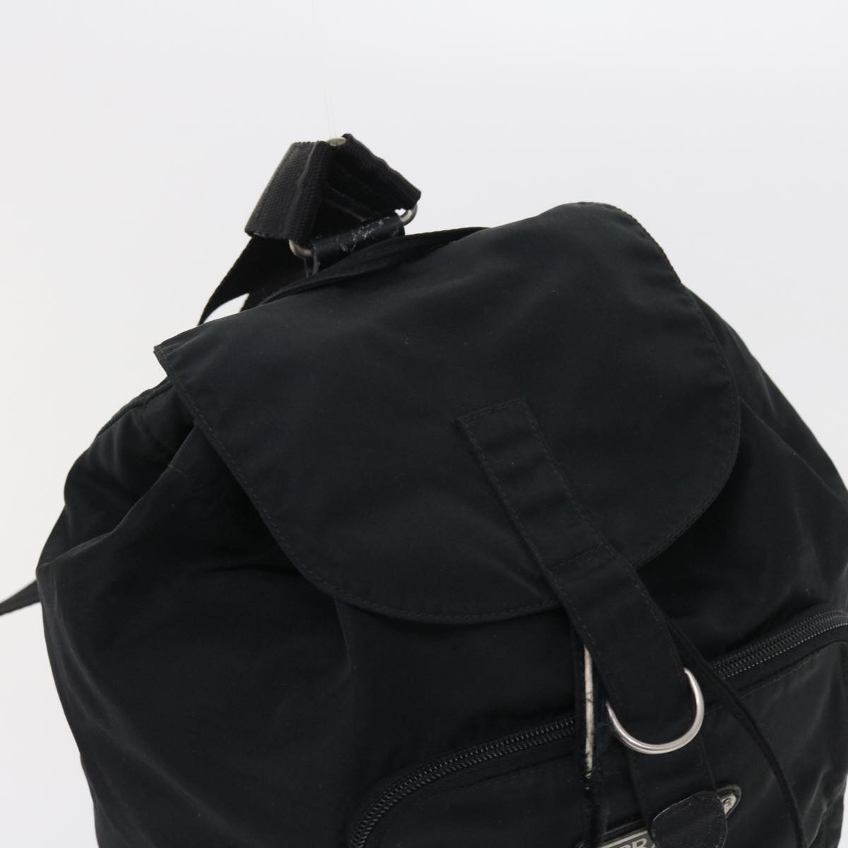 PRADA Backpack Nylon Black Auth bs9041