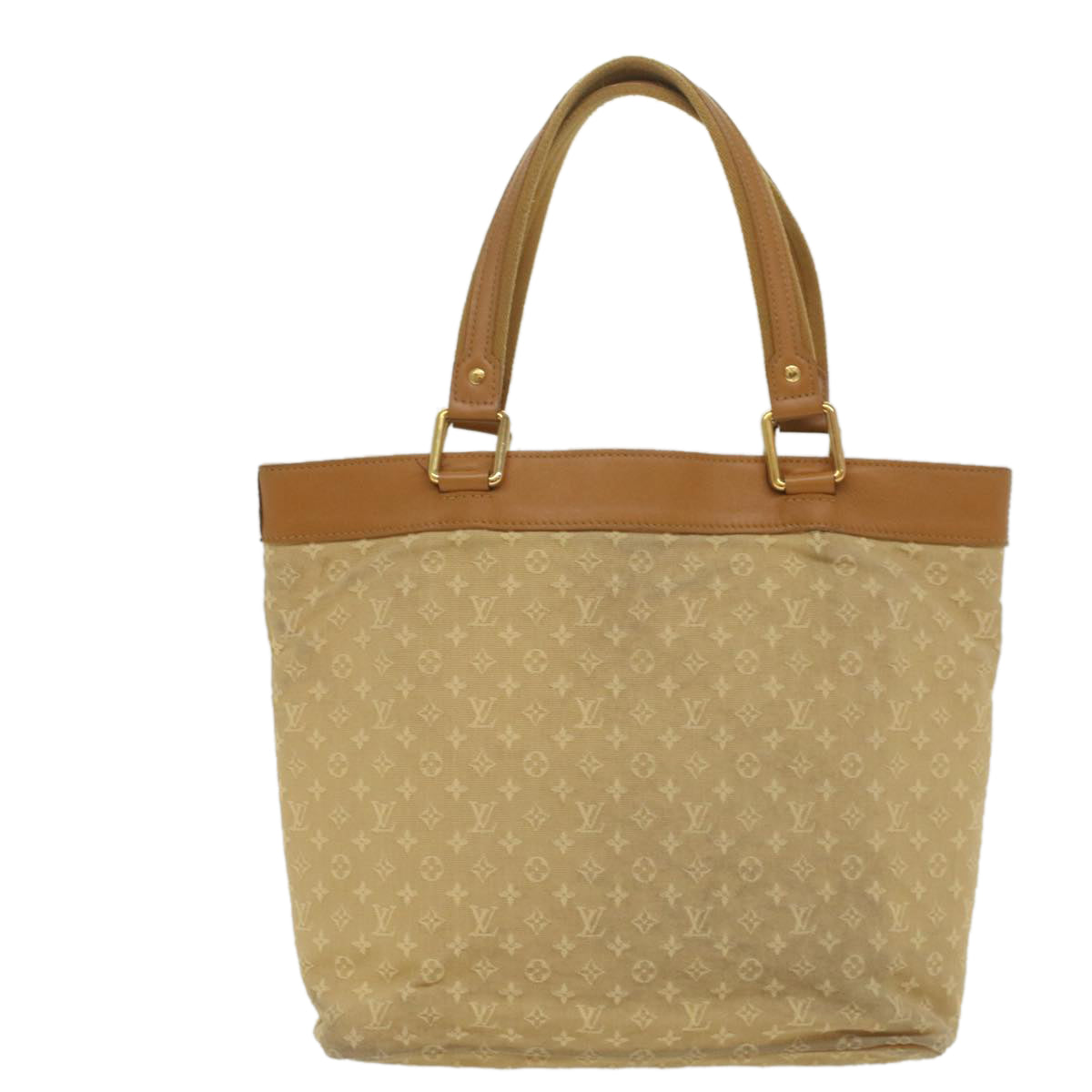 LOUIS VUITTON Monogram Mini Lucille PM Hand Bag Beige M92684 LV Auth bs9055 - 0