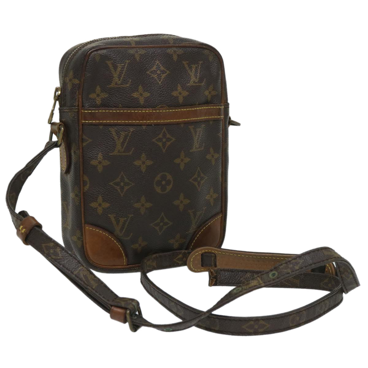 LOUIS VUITTON Monogram Danube Shoulder Bag M45266 LV Auth bs9056