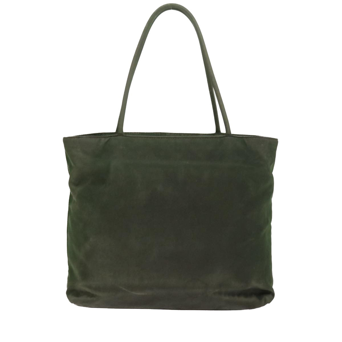 PRADA Shoulder Bag Nylon Green Auth bs9088