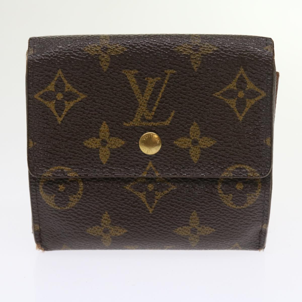 LOUIS VUITTON Monogram Wallet 10set LV Auth bs9124