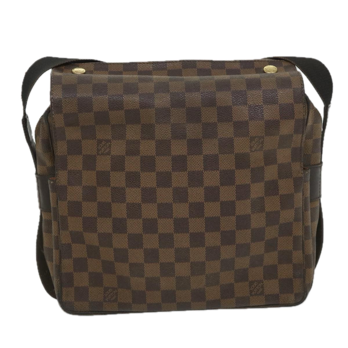 LOUIS VUITTON Damier Ebene Naviglio Shoulder Bag N45255 LV Auth bs9133 - 0