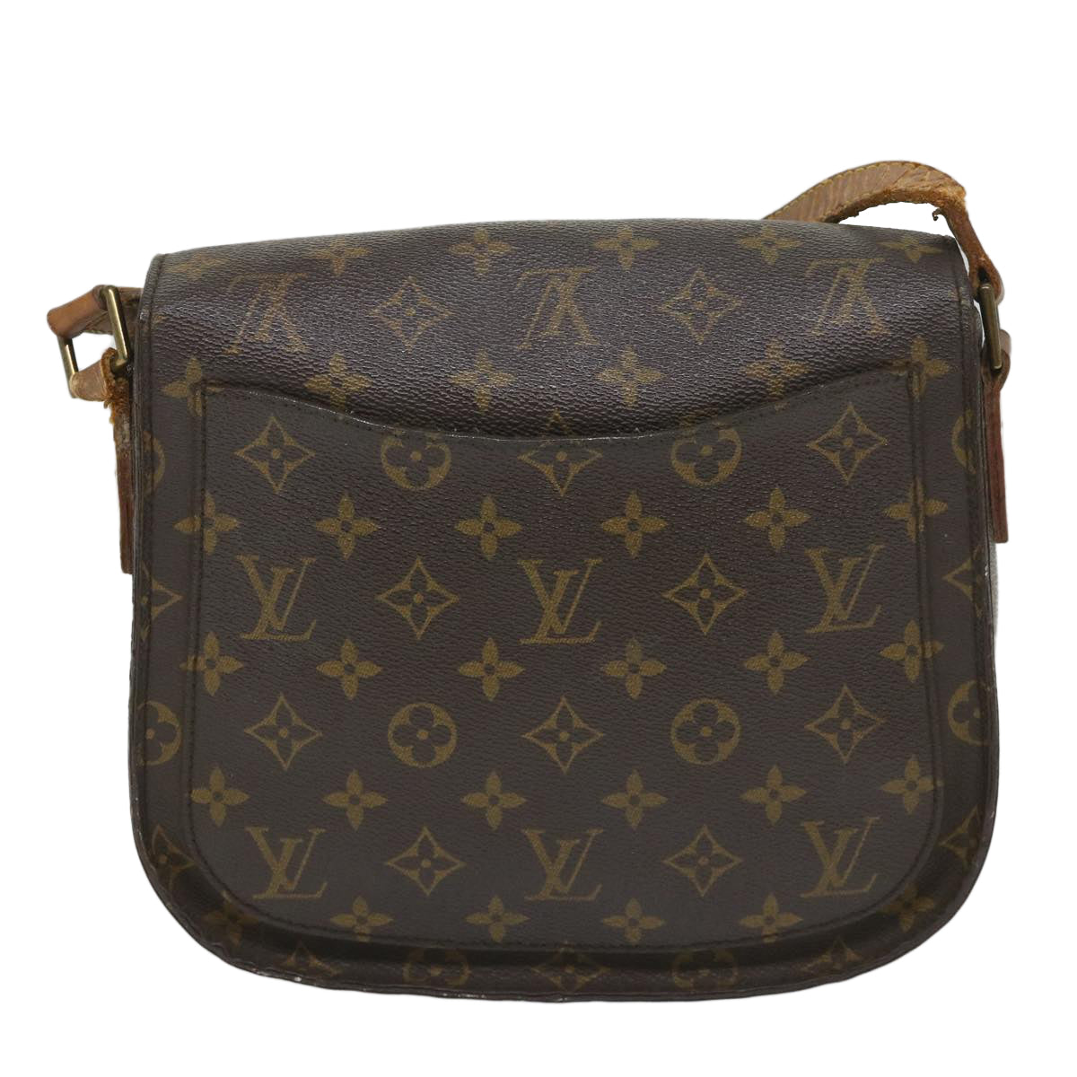 LOUIS VUITTON Monogram Saint Cloud GM Shoulder Bag M51242 LV Auth bs9135