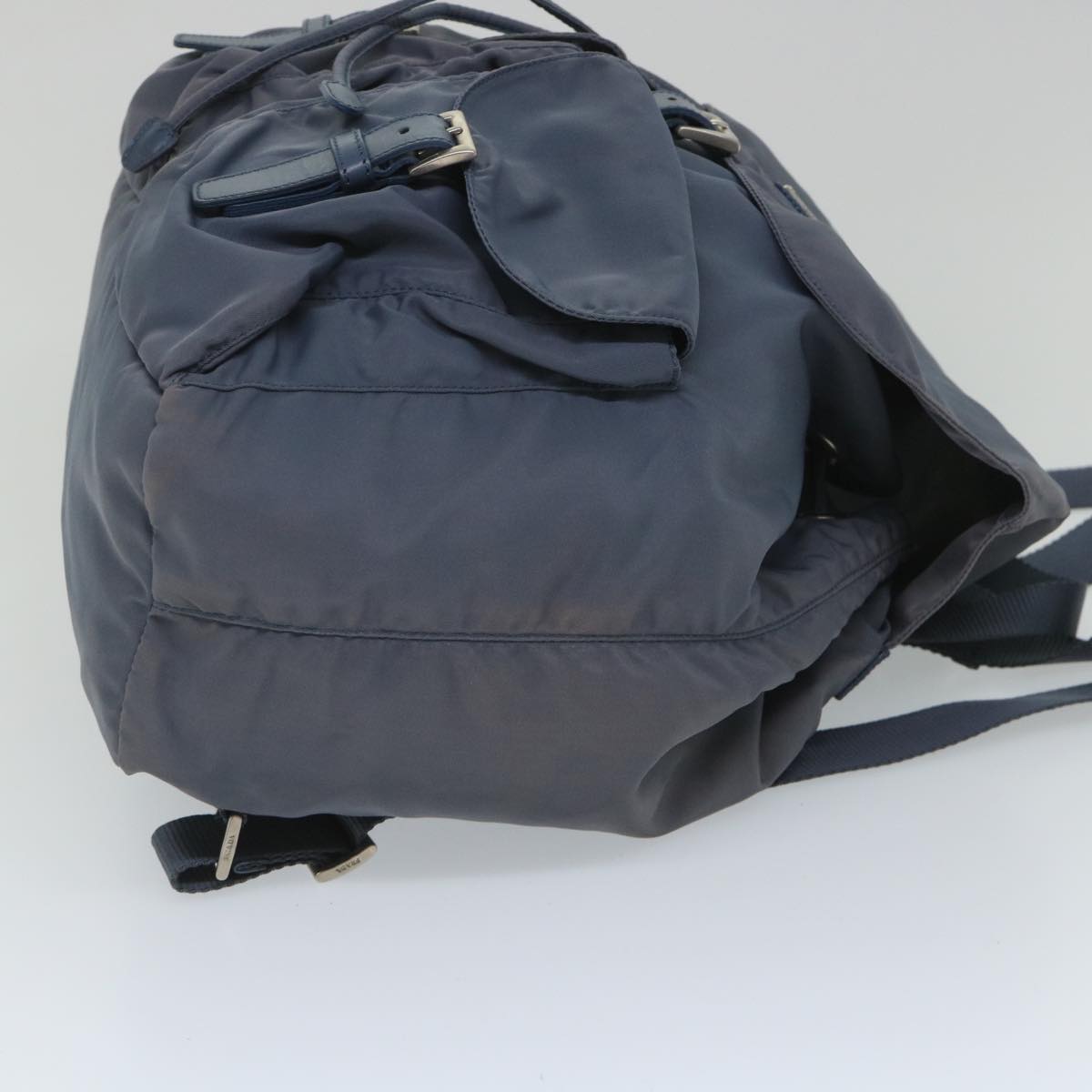 PRADA Backpack Nylon Navy Auth bs9144