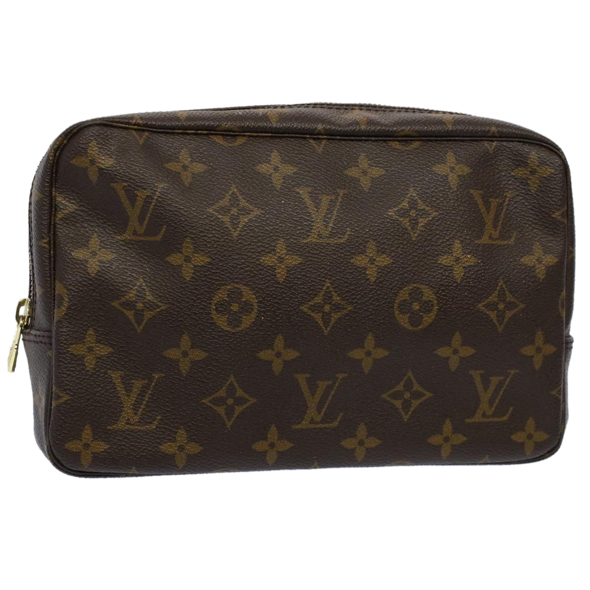 LOUIS VUITTON Monogram Trousse Toilette 23 Clutch Bag M47524 LV Auth bs9184