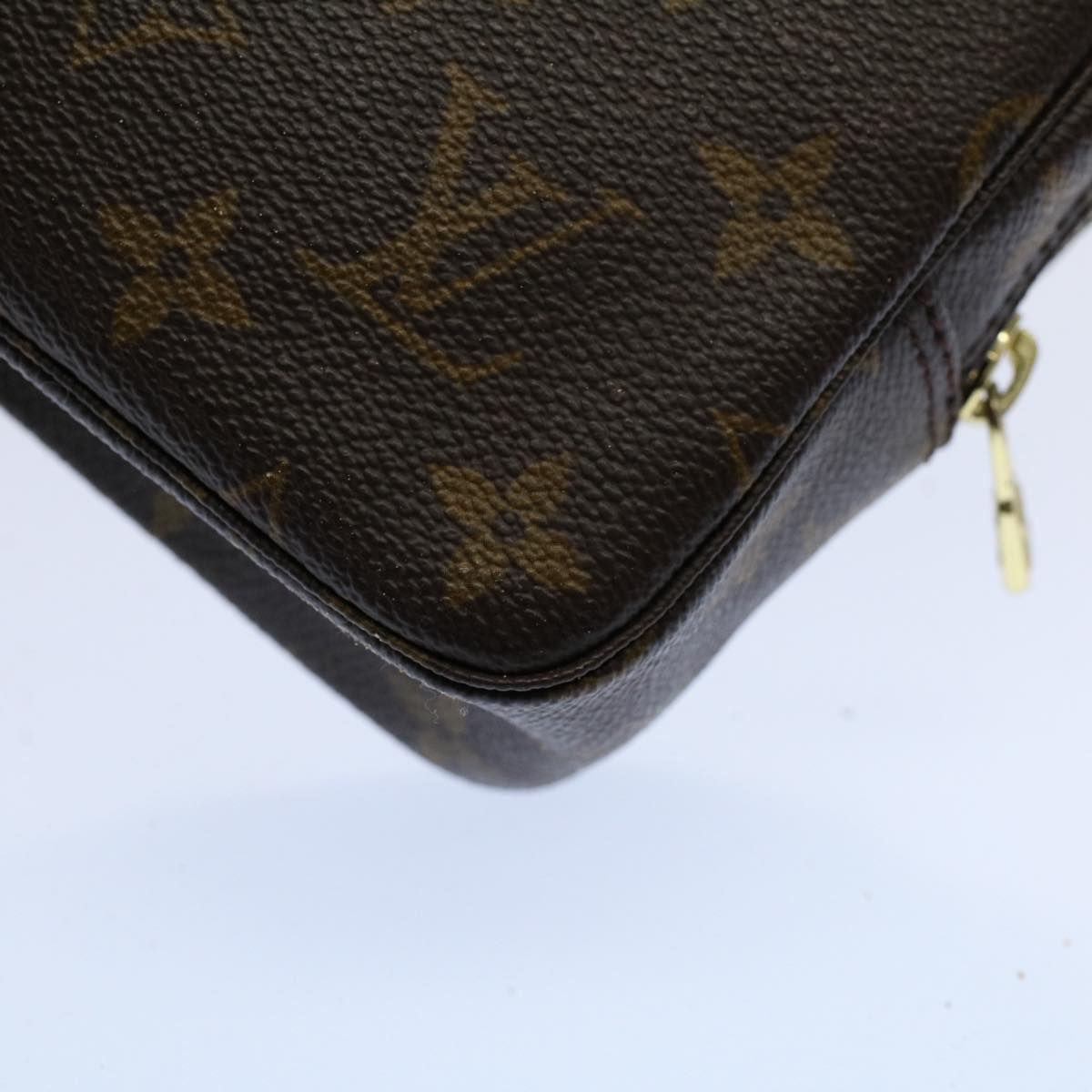 LOUIS VUITTON Monogram Trousse Toilette 23 Clutch Bag M47524 LV Auth bs9184