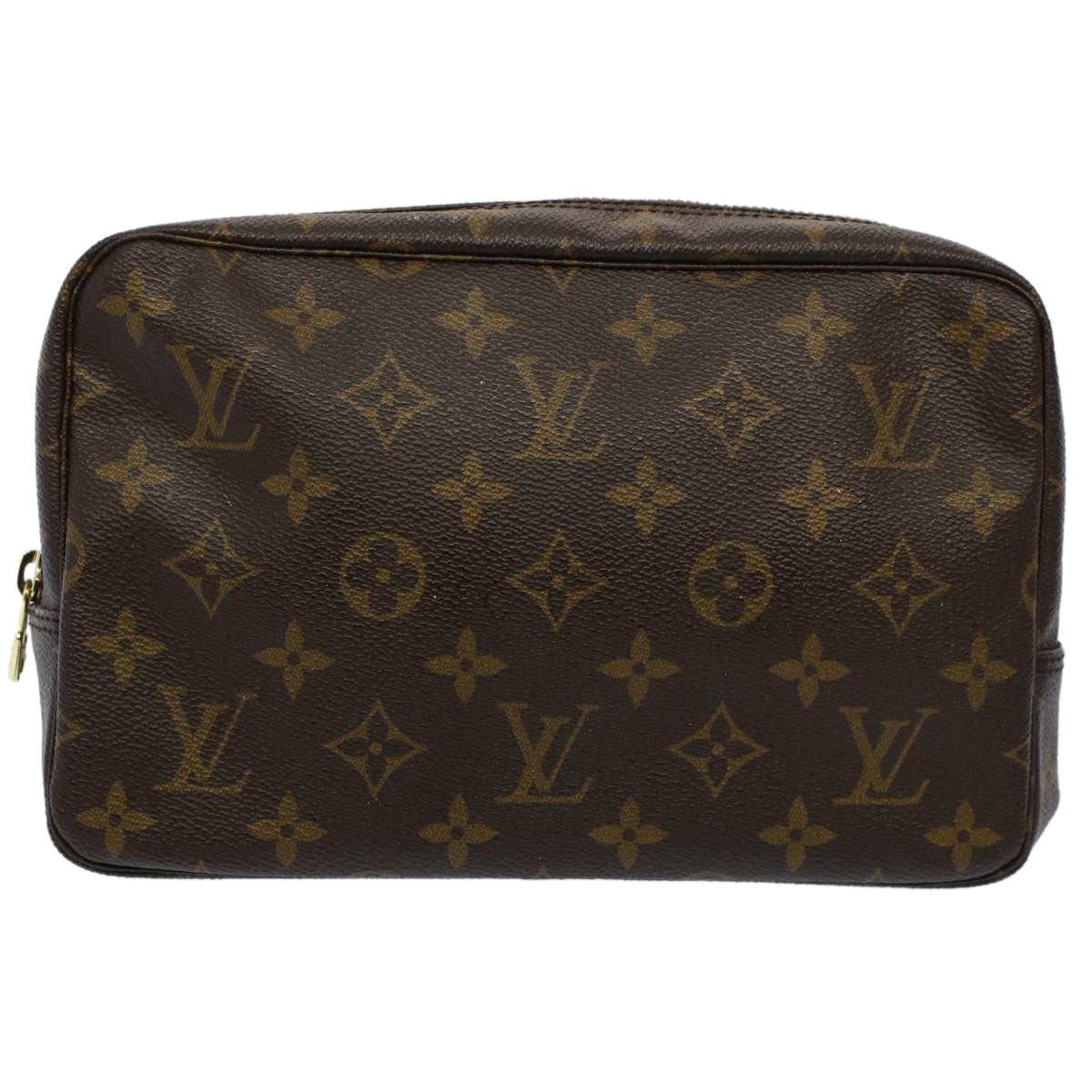 LOUIS VUITTON Monogram Trousse Toilette 23 Clutch Bag M47524 LV Auth bs9184