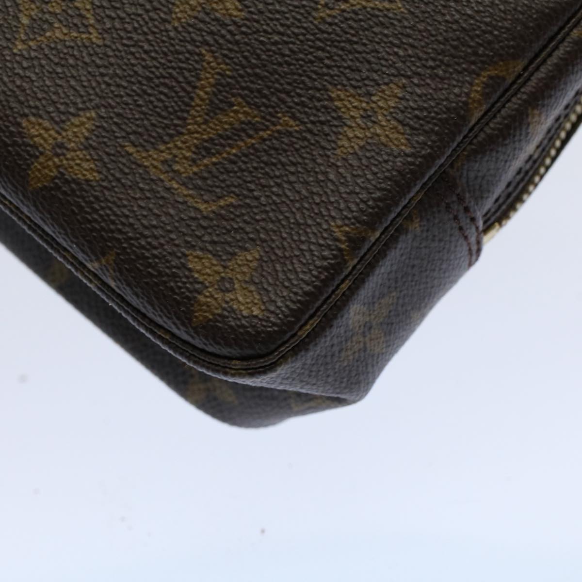 LOUIS VUITTON Monogram Trousse Toilette 23 Clutch Bag M47524 LV Auth bs9184