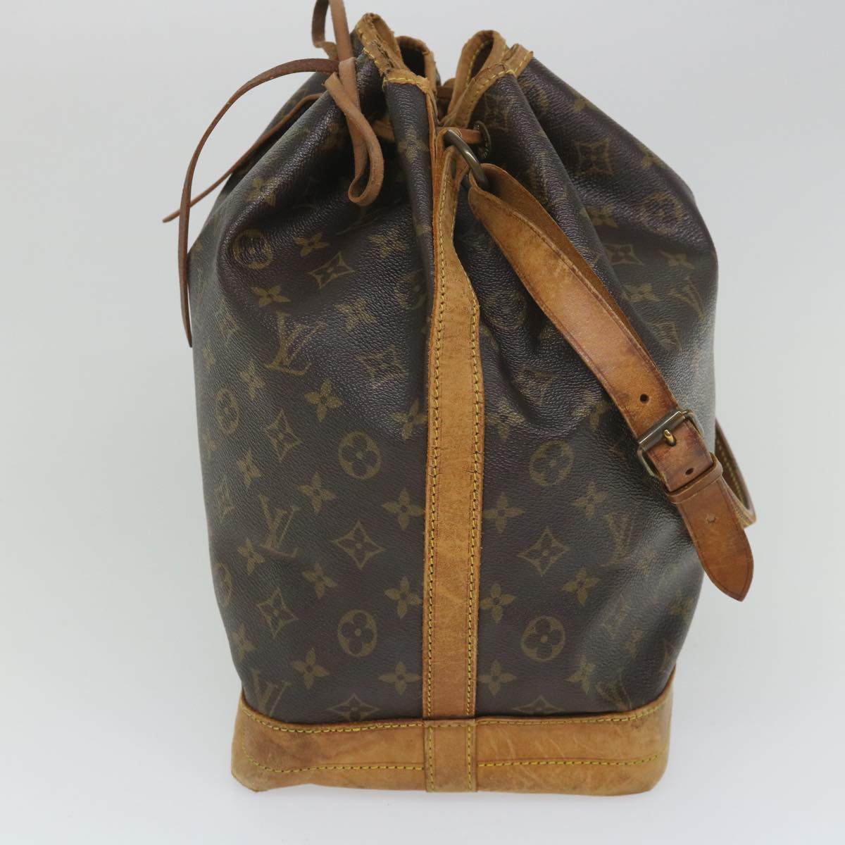 LOUIS VUITTON Monogram Noe Shoulder Bag M42224 LV Auth bs9185