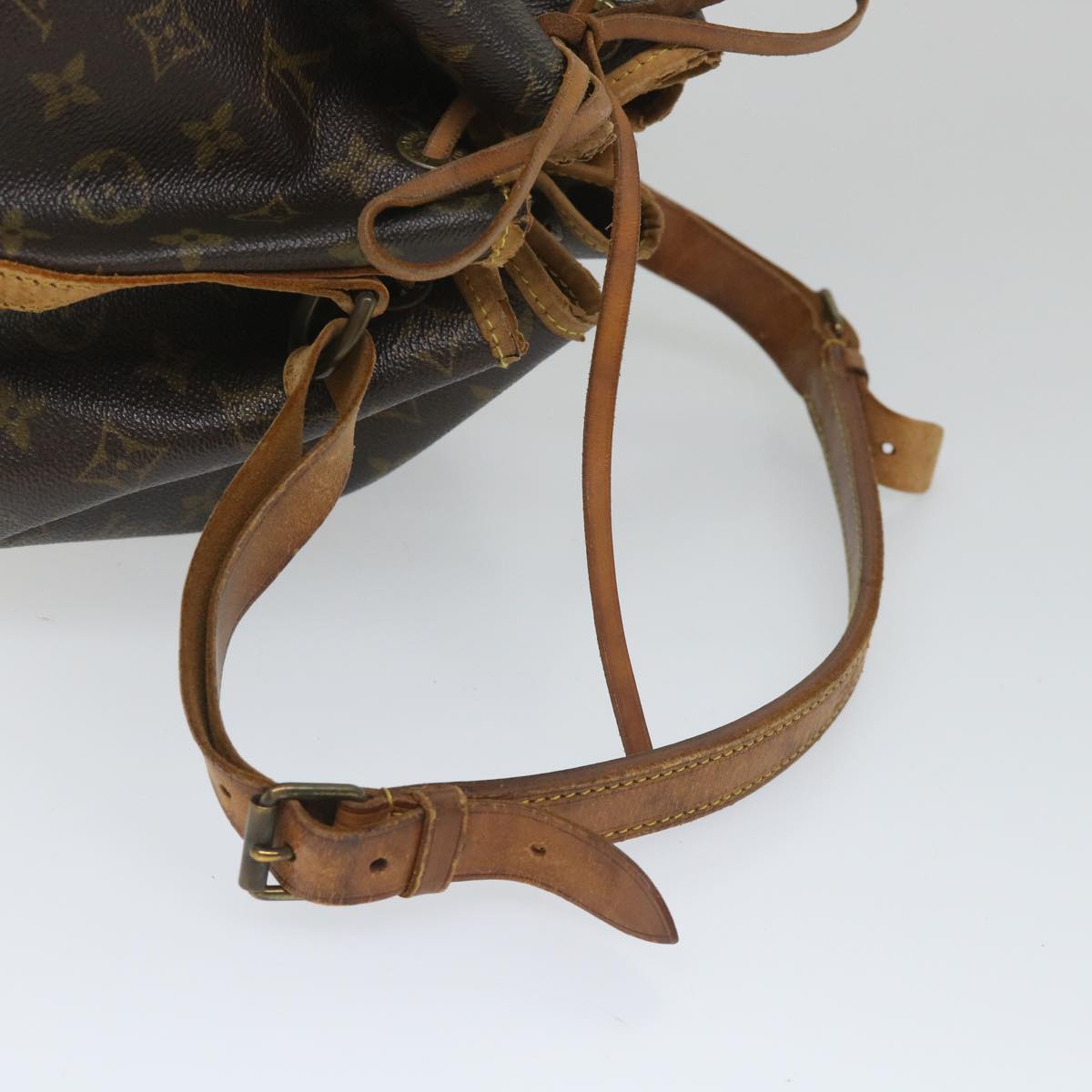 LOUIS VUITTON Monogram Noe Shoulder Bag M42224 LV Auth bs9185