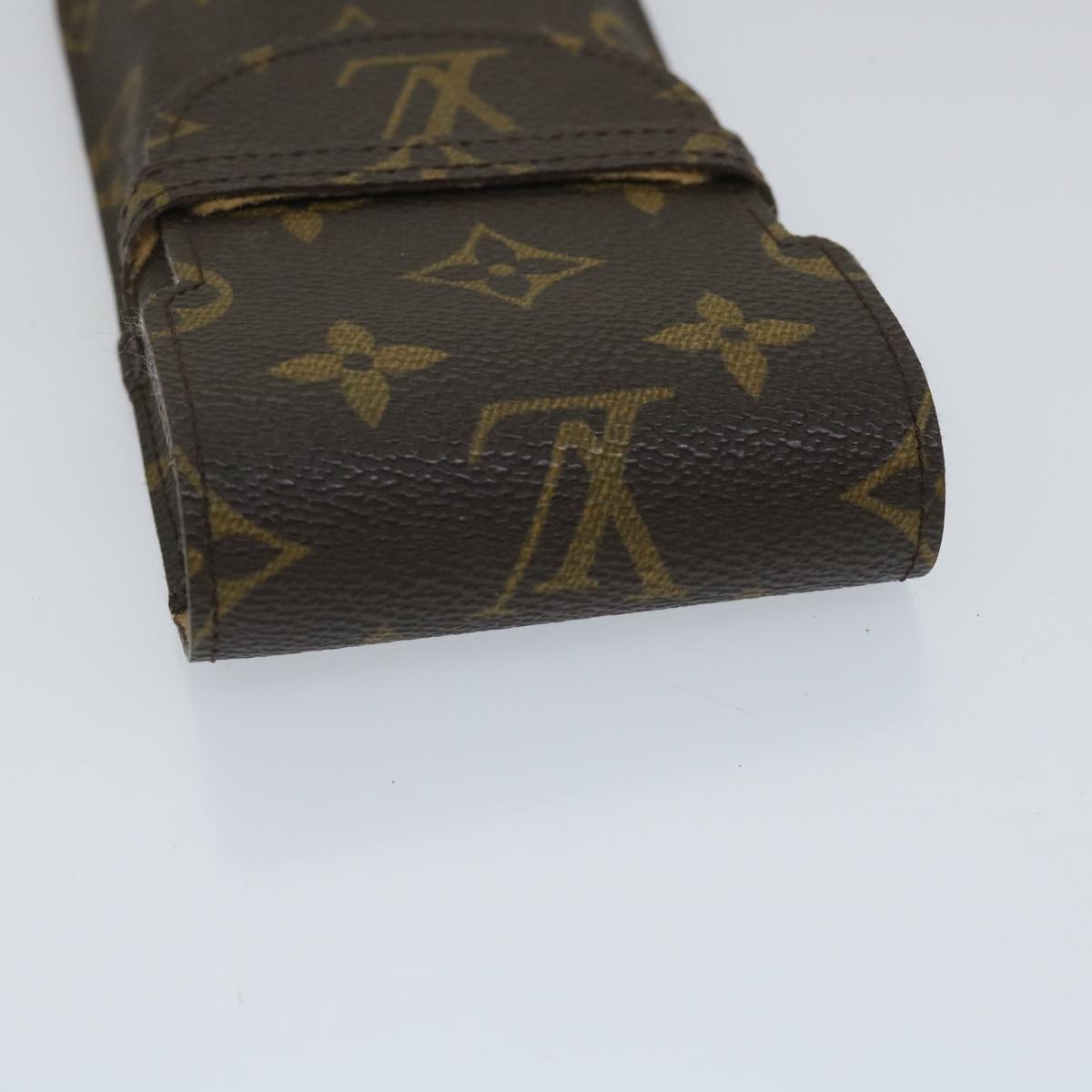 LOUIS VUITTON Monogram Etui Stilo Pen Case M62990 LV Auth bs9194