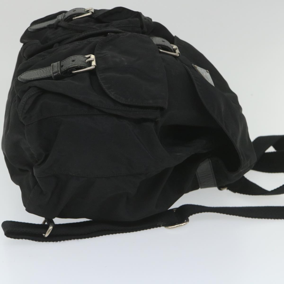 PRADA Backpack Nylon Black Auth bs9240