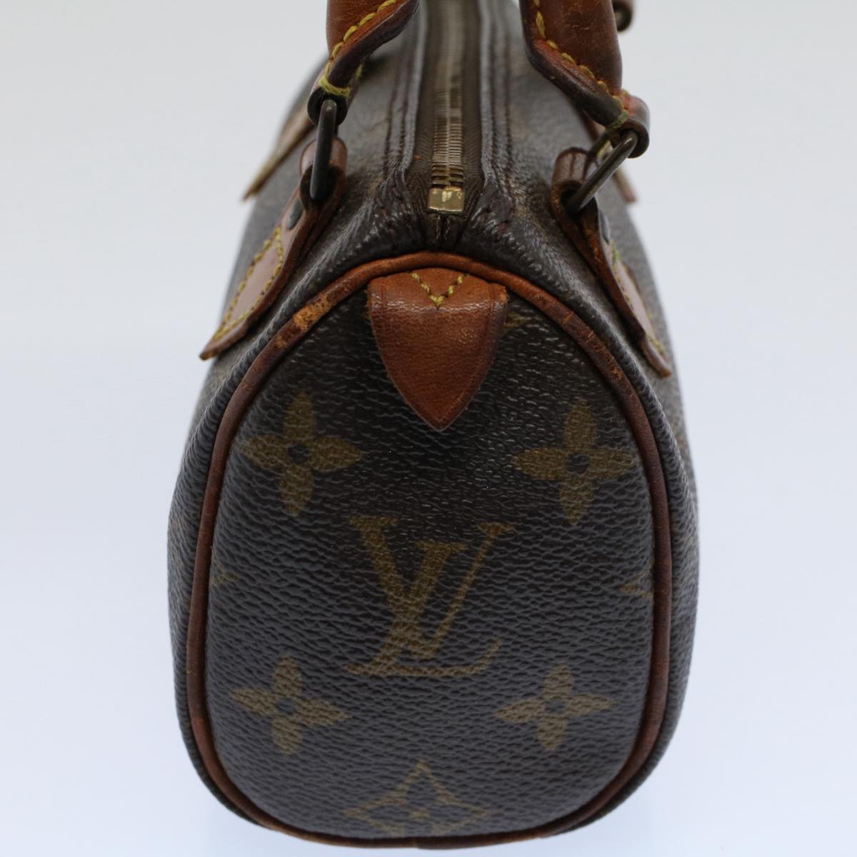 LOUIS VUITTON Monogram Mini Speedy Hand Bag M41534 LV Auth bs9245