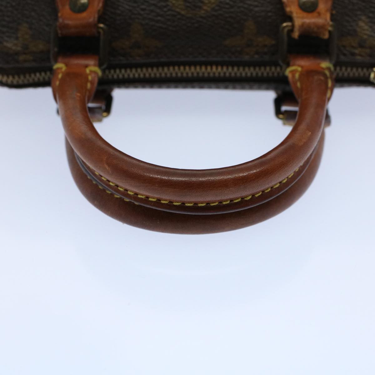 LOUIS VUITTON Monogram Mini Speedy Hand Bag M41534 LV Auth bs9245