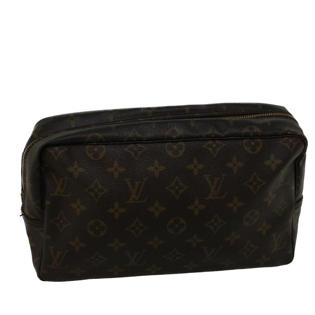 LOUIS VUITTON Monogram Trousse Toilette 28 Clutch Bag M47522 LV Auth bs9248