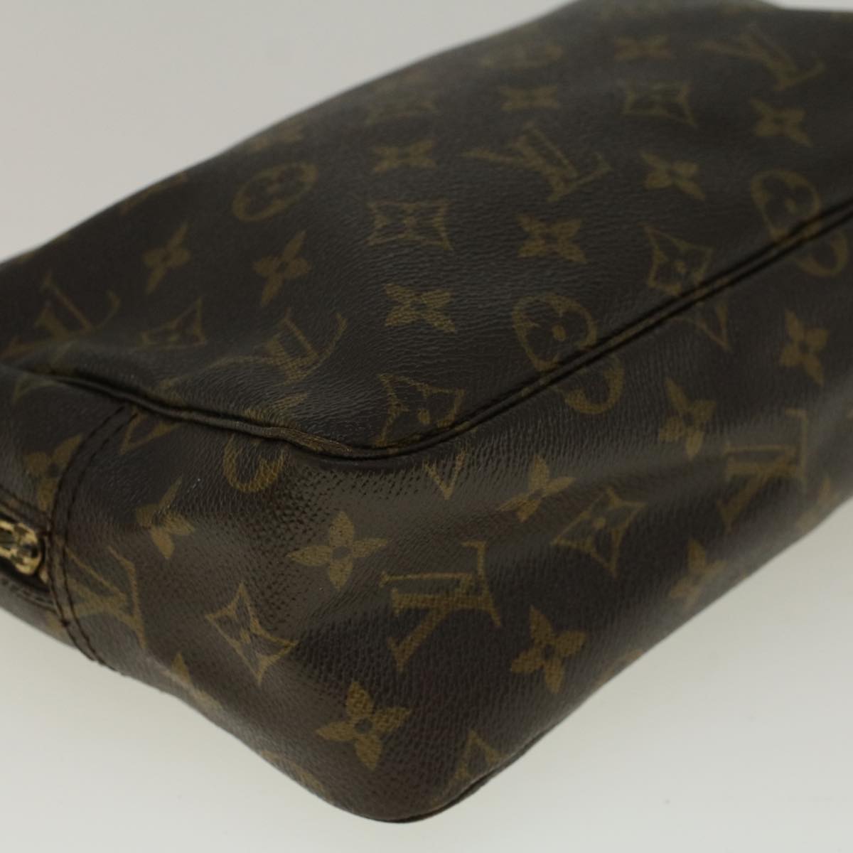 LOUIS VUITTON Monogram Trousse Toilette 28 Clutch Bag M47522 LV Auth bs9248