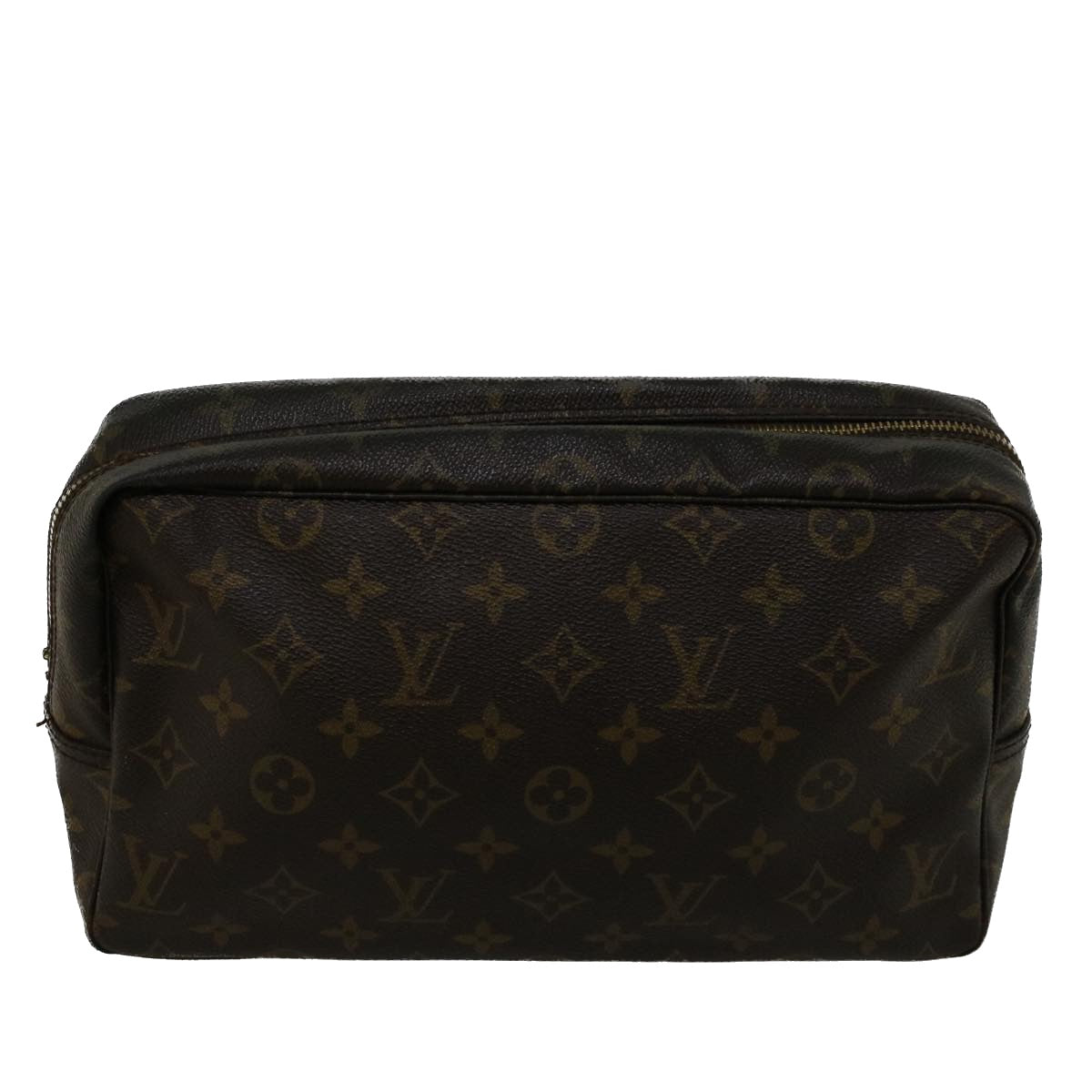 LOUIS VUITTON Monogram Trousse Toilette 28 Clutch Bag M47522 LV Auth bs9248