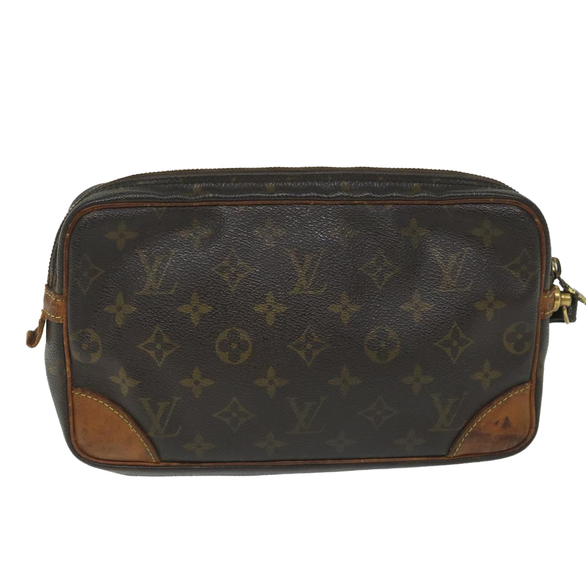 LOUIS VUITTON Monogram Marly Dragonne GM Clutch Bag M51825 LV Auth bs9251 - 0